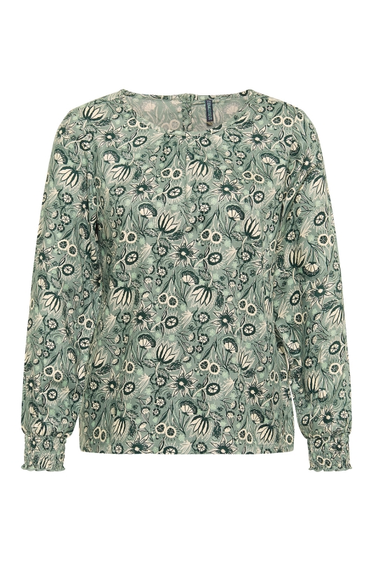 EcoVero Bluse - paisley flower